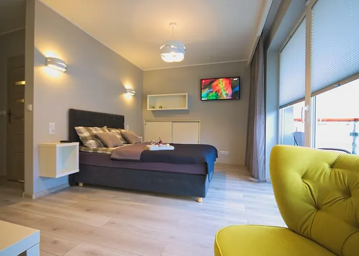 Limonkowy Διαμέρισμα Darlowko